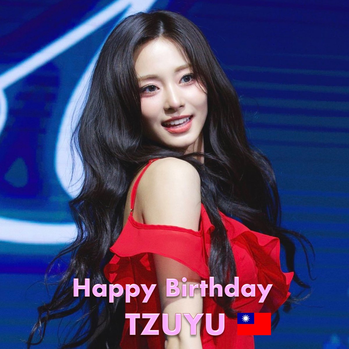 WORLDMUSICAWARD's tweet photo. Happy 27th Birthday to TWICE's very beautiful and extremely talented chart-topping, award-winning Singer, songwriter, Dancer, Actress, Superstar, Fashion and Global Icon and K-Pop Legend, the One & Only TZUYU! 👏🎂🎉🐐👑💙🎆
#TZUYU became world famous as the Lead Dancer, Vocalist, Visual, centre and Maknae of the chart-topping, record-breaking, history-making K-Pop Group TWICE, the best-selling K-Pop Girl Group of All Time! She's a visual queen whose elegance, talent and grace have captivated millions across the globe. The Taiwanese superstar has shattered records and hearts since her 2015 debut, and is one of K-pop’s most beloved figures with her flawless visuals, amazing voice and killer dance moves, shining through in every performance. She exploded as a Solo artist with the EP 'abouTZU' which stormed the charts, debuting in the top 20 of the Billboard 200 chart and earning her “Female Artist of the Year” honors. TWICE’s countless daesangs, Perfect All-Kills, and sold-out world tours all bear her undeniable impact. She's the most-followed Taiwanese celebrity, a Gallup Korea favorite and an archery viral sensation, and now owns a master’s degree in applied psychology! Tzuyu lights up the stage wherever she appears, causing a sensation at events like Victoria’s Secret. Tzuyu embodies timeless beauty, relentless dedication, and pure star power, an ethereal visual Icon. 

Tzuyu was born in Tainan, Taiwan and began dancing at a very young age and trained at a dance academy. In 2012, she was discovered by talent scouts at the Muse Performing Arts Workshop in Tainan and moved to South Korea to start training. In 2015, she competed in JYP Entertainment's reality TV show Sixteen and was chosen to join TWICE. She officially debuted on October 2015 as part of the group with their EP 'The Story Begins' and its lead single "Like Ooh-Ahh", the 1st Kpop debut song to reach 100M views on YouTube!

Tzuyu soon became famous as a TV star, hosting several hit shows! She began her Solo career, releasing covers of "Me!" by Taylor Swift and "Christmas Without You" by Ava Max as part of the Melody Project series. On September 6, 2024, Tzuyu released her debut EP, 'Aboutzu'! Pre-orders of 'Aboutzu' reached 467,500 units sold around the world. In South Korea, the EP debuted at No. 3 on the Circle Album Chart for the week ending September 7, with an impressive 284,844 copies sold! In the US, it debuted at No. 19 on the Billboard 200 with 24,000 album-equivalent units, including 22,000 physical album sales! It's lead single "Run Away" went straight to No. 1 on the Billboard Taiwan Songs chart! On September 26, 2025, Tzuyu released her international collab “Blink” with Corbyn Besson, which trended at #1 on YouTube and peaked at #36 on Billboard Pop Airplay, her first entry, spending 15+ weeks on chart! Tzuyu continues to captivate audiences all over the world with her standout solo stages (“Dive In,” “Run Away”) on TWICE's massive 2025–2026 THIS IS FOR World Tour!

Tzuyu is a Top Model, and has featured in several advertisements including one for LG U+ and Crocs Korea! She has starred on the cover of various magazines including L'Officiel Malaysia in October 2021 as the new  face of Coach Fall/Winter 2021 collection. In January 2022, Tzuyu was chosen as the muse for South Korean clothing brand Zooc and in October, she was announced as the muse of Visée, a top Japanese cosmetics brands. In October 2023, she became the Global Ambassador for Pond's Evolution Campaign, solidifying her status as a global brand ambassador. In March 2026, she became 7-ELEVEN Taiwan’s ambassador, and joined Victoria’s Secret PINK endorsements in early 2026, highlighted by her standout performance at the 2025 VS Fashion Show that sparked the viral “Tzuyu effect.” She also appears in Max Mara fashion events, showcasing her elegant appeal across beauty, lifestyle, and high fashion.

Tzuyu has won several awards as a soloist, including Best Performance Musician (BPM) at Music Bank (2024), her first physical solo trophy, for "Run Away, Female Artist of the Year at the 2025 DABEME Music Awards and 1st place in the "Best K-pop Idols" category at the 2024 Korean Forbes K-pop Awards! As a member of TWICE, she has won 121 awards out of 361 nominations, including 21 MAMA Awards, 12 Golden Disc Awards, 10 Soribada Best K-Music Awards, 9 Japan Gold Disc Awards, 9 Asia Artist Awards, 7 Circle Chart Music Awards, 7 Seoul Music Awards, 5 Melon Music Awards, 5 Genie Music Awards, 4 Fact Music Awards, 3 BUGS Music Awards, 2 APAN Music Awards, 2 Korea Popular Music Awards and a Hanteo Music award! With TWICE she has received 3 MTV Europe Music Awards nominations and two MTV Video Music Awards nominations. At the 2021 Mnet Asian Music Awards, the group won Best Female Group for the 4th time, breaking the record for the girl group with most wins in the category! In 2021, TWICE's 10th EP, 'Taste of Love', hit #1 on the Billboard Top Album Sales chart, becoming the first EP by a girl group to reach this Milestone. It was also the first EP from a girl group to enter the top 10 of the Billboard 200! In 2017, TWICE received a commendation awarded at the Korean Popular Culture and Arts Awards, hosted by the South Korean Ministry of Culture, Sports and Tourism, for their contribution to popular culture in South Korea and abroad! As the only Taiwanese member of TWICE, Tzuyu continues to serve as a vital cultural ambassador and is one of the most recognizable faces in the industry.

Tzuyu is known for her philanthropy, primarily through personal donations to disaster relief, health initiatives, education, and welfare causes. She donated ₩50 million for COVID-19 relief in South Korea in 2020 and medical supplies to Taiwan in 2021, while also volunteering and providing educational materials to an underprivileged school in Cambodia. She is frequently named a “Charity Angel” through the CHOEAEDOL fan-voting platform, triggering dozens of donations (often ₩500,000 each) in her name to causes like disability support via the MIRAL Welfare Foundation.  In February 2023, Tzuyu with TWICE donated ₩200 million to help in the 2023 Turkey–Syria earthquake through Save the Children. 

Tzuyu has come incredibly far, from a shy maknae who once struggled with the spotlight to a confident global icon, captivating solo stages on TWICE's world tours. With her timeless elegance and massive international following, she has become one of K-pop’s most admired and influential stars! 

HAPPY TZUYU DAY
#HappyTZUYUday
#HappyBirthdayTZUYU
#나비처럼_피어날_쯔위에게
#WelcometoTzutopia
#To_Tzuyu_Who_Will_Bloom_Like_a_Butterfly
#TWICE #트와이스 #TZUYU #쯔위