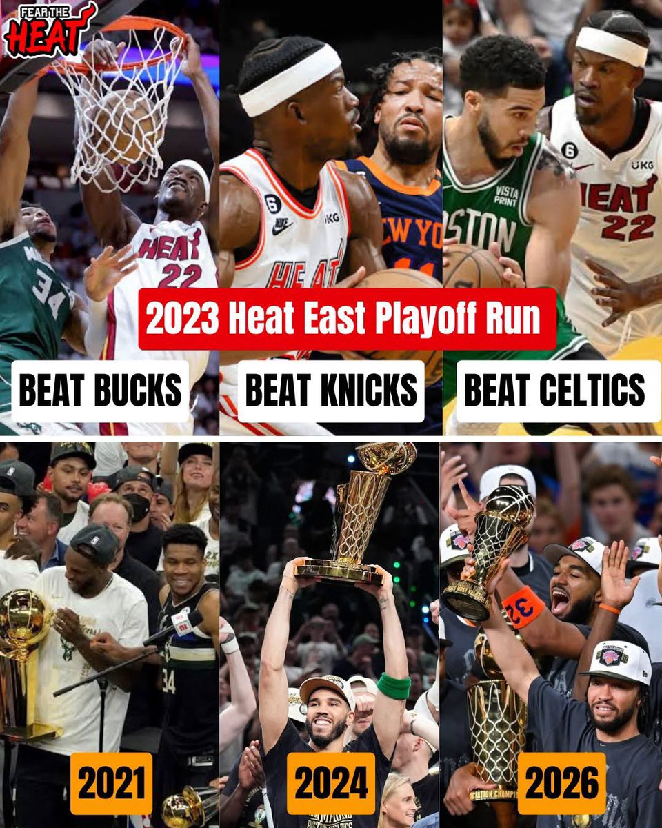 WadexFlash's tweet photo. This genuinely hurts my soul as a Heat fan.

We WITNESSED Jimmy Butler and Bam Adebayo run the East for multiple years.

And we ended up with nothing… https://t.co/pkQyeEwDpG