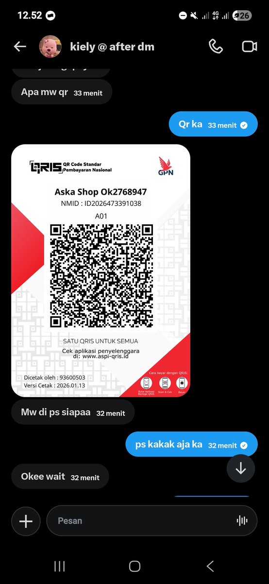 pictursmell's tweet photo. warning ⚠️⚠️⚠️⚠️⚠️🚫🚫

Scammer kah ini?
@/kielyic
Udah 30 menit ga jawab2
Hati2 https://t.co/hDLeT3VaUN