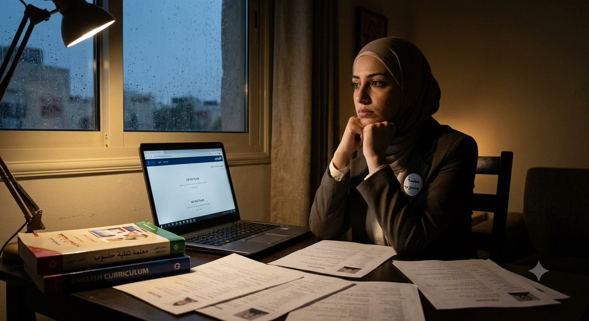 teacher_IT_om's tweet photo. #معلمات_الحاسوب_بلا_تعيين

عشر سنوات من الانتظار بعد التخرج
وأربع سنوات انتظار بعد التأهيل، وما زالت معلمات الحاسوب ينتظرن فرصة عادلة لخدمة الميدان التعليمي. الكفاءة موجودة،  وما نحتاجه هو قرار ينصف هذا التخصص.
@EduGovOman
 @Oman_MOF
 @oman_GC
 @labour_oman
@StateAudit_Oman https://t.co/E3LHQGjx0G