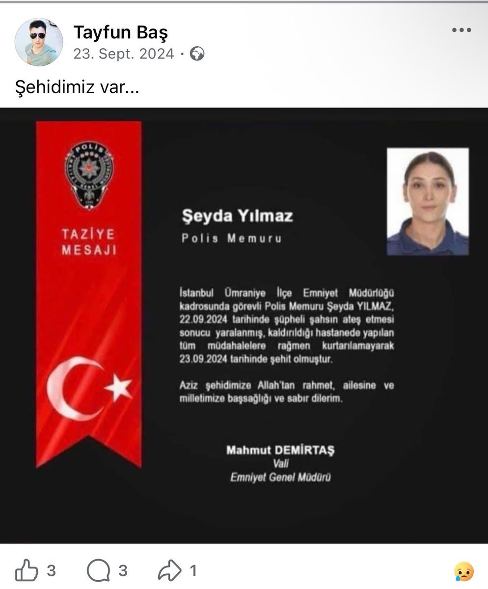 SerkanYARAR44's tweet photo. Milletimizin başı sağolsun. Tabuta sığmayacak yiğitleri bir kareye sığdırdık.
#Polis #Şehit https://t.co/qvLRgDDrgf