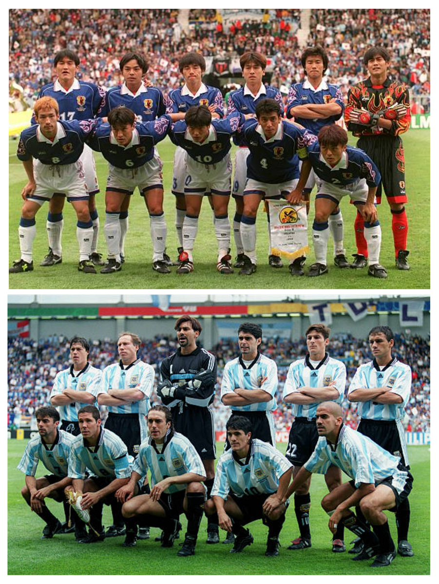 1998年アルゼンチン代表 1998年6月14日 日本のワールドカップの歴史が始まった日 初戦は豪華
