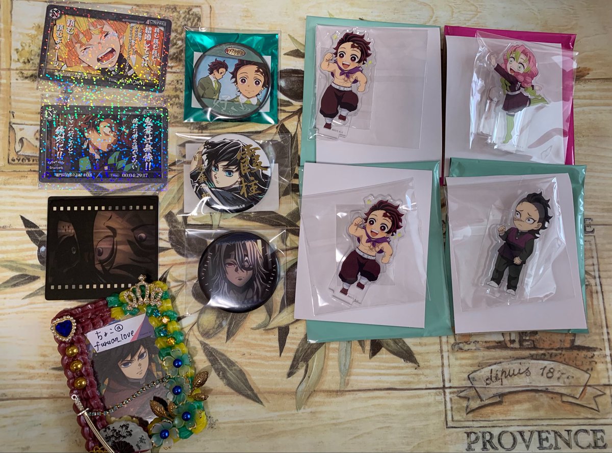 furuan_love's tweet photo. 【交換】
ufotable 鬼滅の刃　繋がるカード、ランダムアクスタ、キメツ学園、無限城編etc

譲）画像①②
求）同異種甘露寺蜜璃、時透無一郎、冨岡義勇

郵送にて
固定を確認頂き検索🔍からもお気軽にお声掛け下さい🐈‍⬛ https://t.co/dGl2BLp8qV