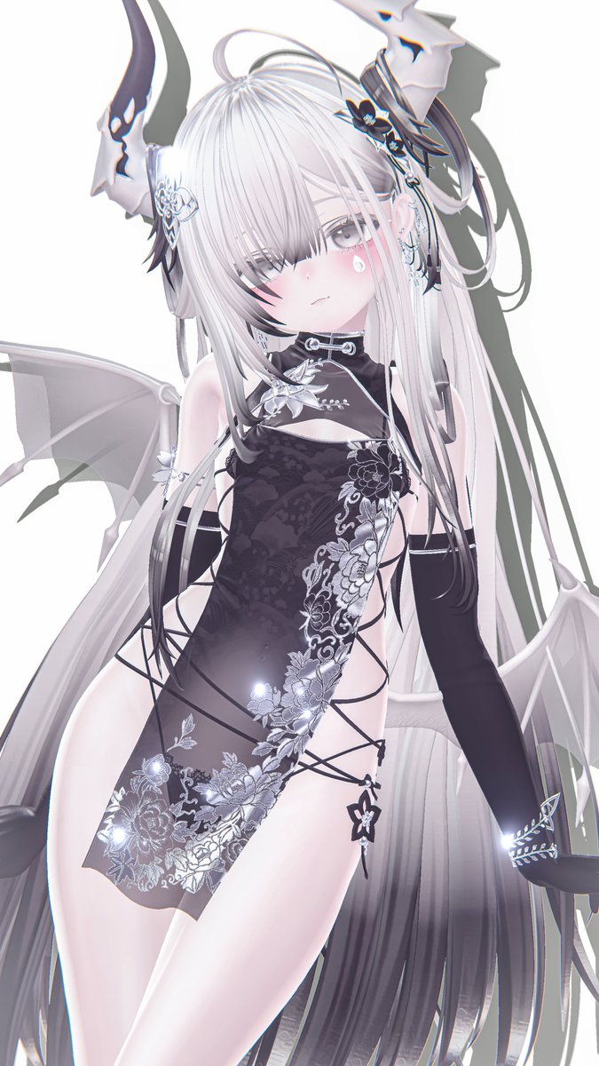 TsuBaKi_VRChat's tweet photo. 🩶🪷🖤 https://t.co/V3IJX29IZQ