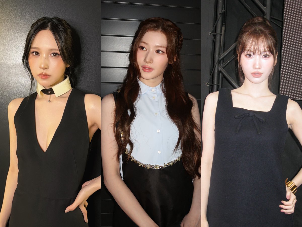 godmitzu's tweet photo. MISAMO

FENDI            PRADA            MIU MIU https://t.co/p6PY8rlhVo