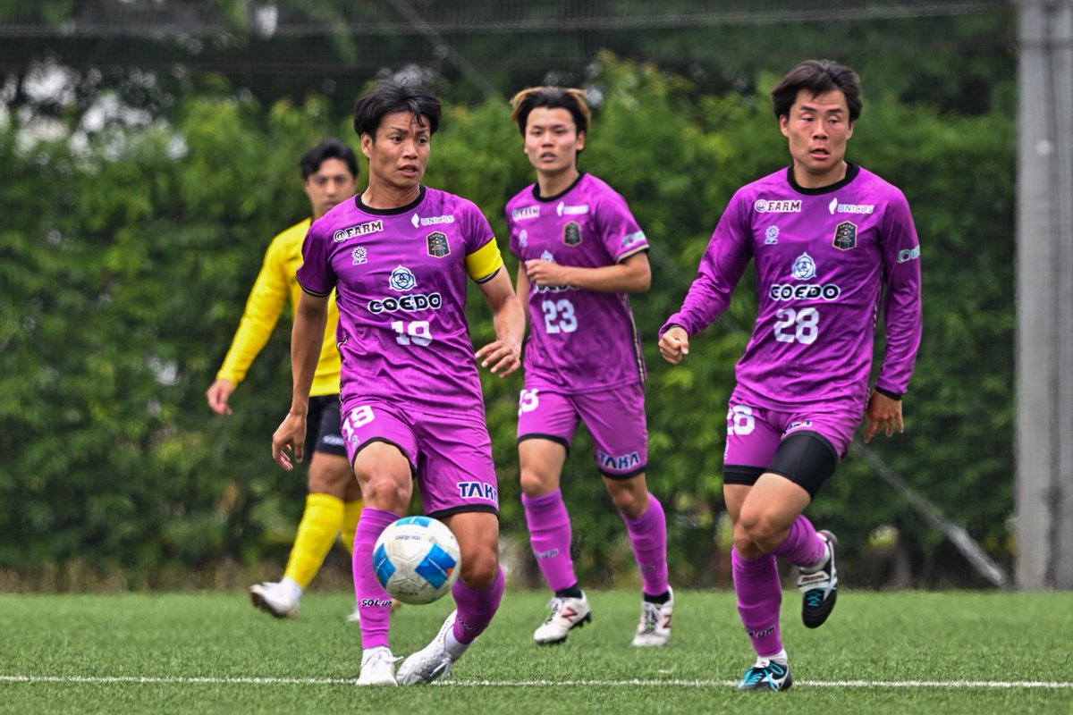 CoedoCreative's tweet photo. 𝐂𝐎𝐄𝐃𝐎 𝐊𝐀𝐖𝐀𝐆𝐎𝐄 𝐅.𝐂 𝐓𝐞𝐚𝐦 𝐏𝐡𝐨𝐭𝐨

全社 関東予選 準決勝
VS 日立ビルシステム
Part③

𝐍𝐄𝐗𝐓 𝐌𝐀𝐓𝐂𝐇
全国社会人サッカー選手権大会関東予選 決勝
6月21日(日)11時キックオフ＠ひたちなか総合運動公園陸上競技場
VS 南葛SC(関東1部)

#COEDOKAWAGOEFC https://t.co/hHETXAbbKN