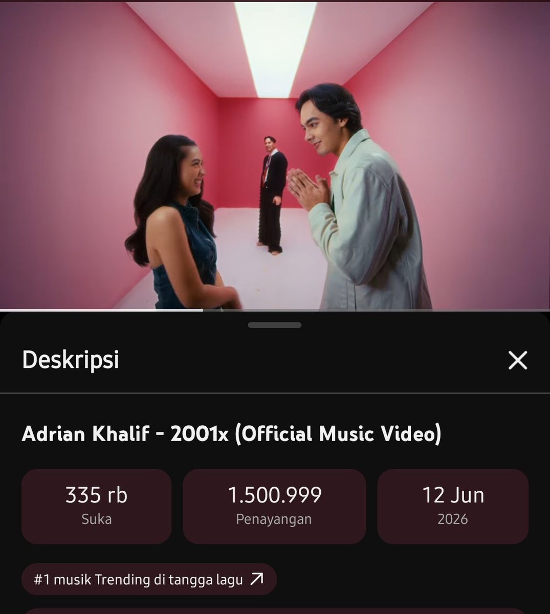 ayyversee's tweet photo. 1.5jt viewsss omggggg🤩
yuk bisa yukkk 2jt views🙌 https://t.co/ZeSKXpej3B