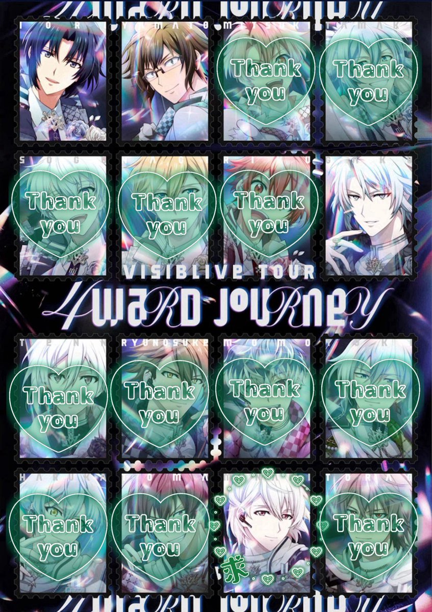 PvlujDh's tweet photo. 【交換･譲渡】アイナナ VISIBLIVE TOUR 4WARD JOURNEY 4J 特典 ブロマイド

譲：一織*/大和/楽* 各3

求：250円(+送料)または巳波

❊8/23幕張現地手渡し･後日池袋手渡し･郵送
❊キャラ毎のお取引
❊交換/交換+譲渡/譲渡 優劣なし

よろしくお願いいたします🐑 https://t.co/HGOHoF229F
