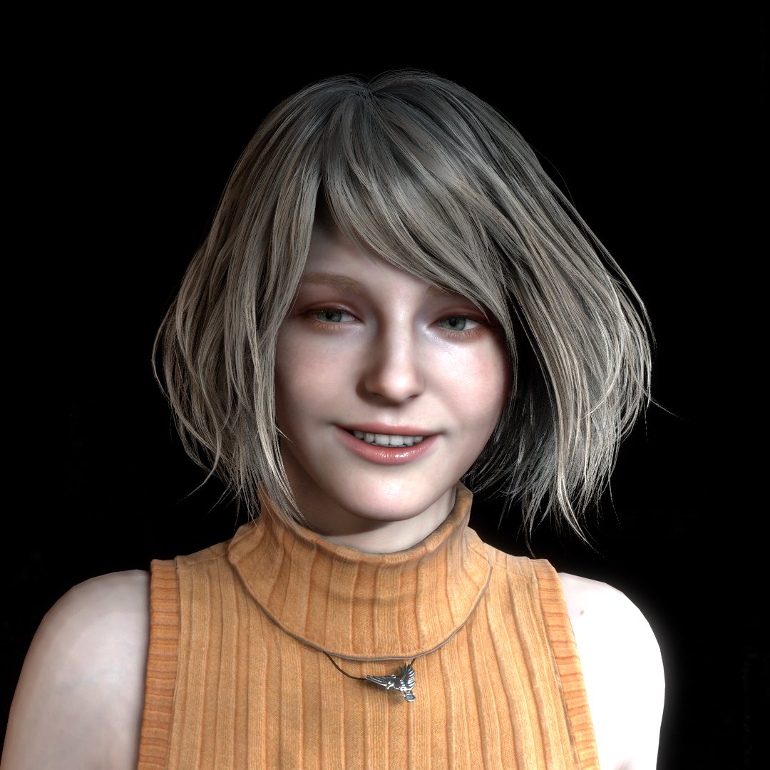 peachruins's tweet photo. i made a mod that adjusts ashley’s head and hair mdf, planning to upload on nexus~~ https://t.co/dWgB2u9lEG