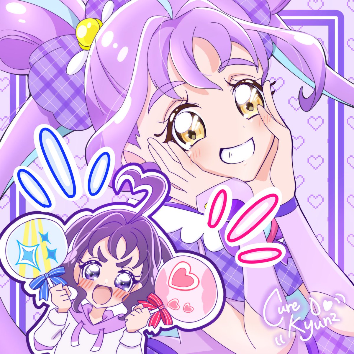 rocom656's tweet photo. 💜💜💜 https://t.co/7HAHwre364