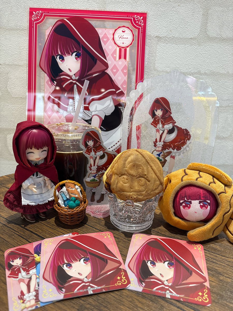 199x1207's tweet photo. GiGOかなちゃん🫑❤️
たい焼きの引換券消費しにきたついでに
ドリンクはしごしたら両方かなちゃん🥰 https://t.co/G4iO34ohSD