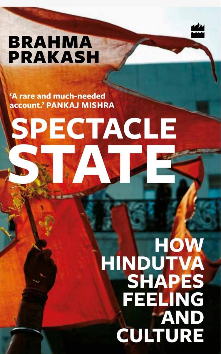 bprakash2020's tweet photo. Pleased to share the cover of my forthcoming book, Spectacle State, published by HarperCollins India (releasing in July). My thanks to all those who have been part of  this journey. More details and pre-order link will be available soon. https://t.co/2cSkYYezp4