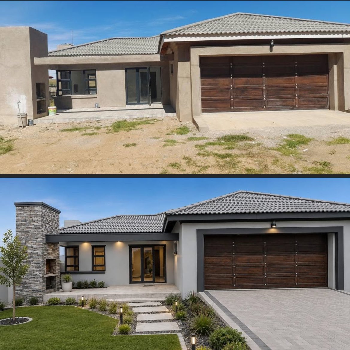 Mpumiln's tweet photo. REALITY VS RENDERING https://t.co/5WRn9DT1NA