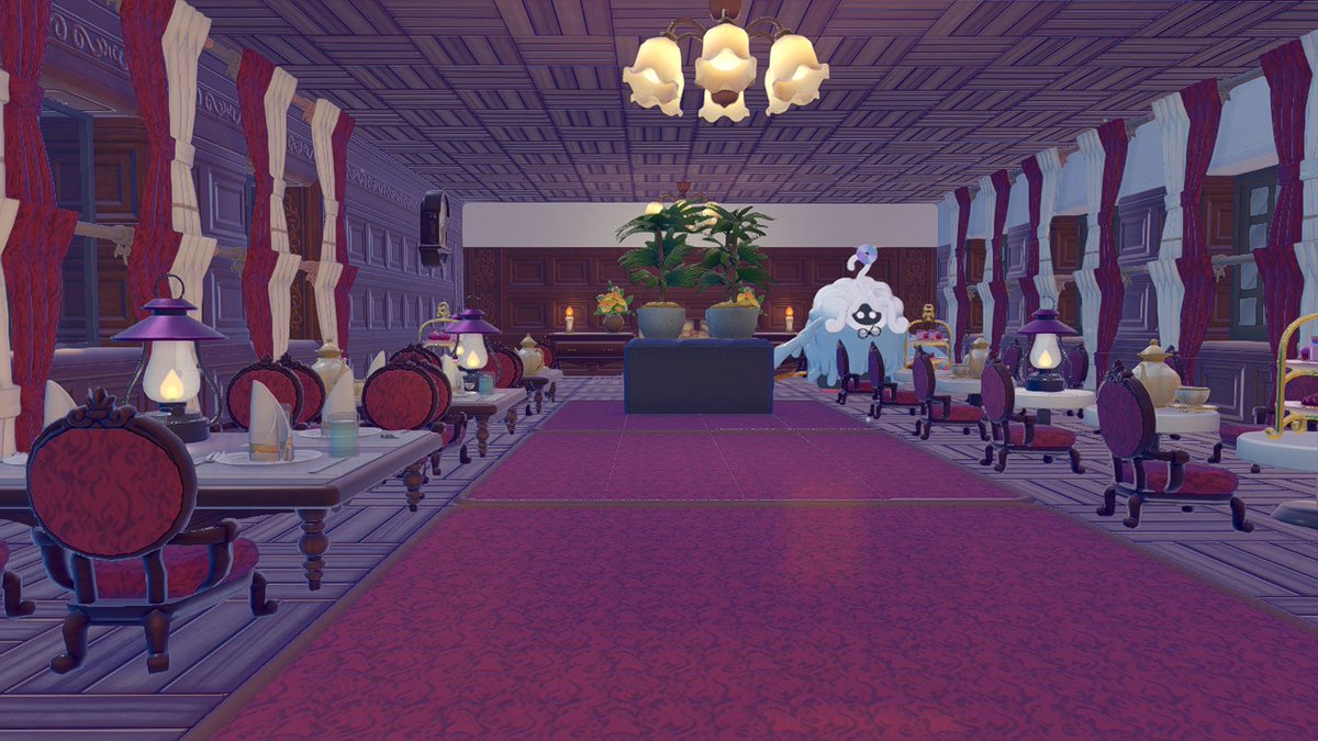 dohanmeat's tweet photo. 夜に少しずつぽこポケで遊んでるよ🏠シェフバリスのレストランを作ろうと洋館のレストランを参考に作り始めたらドデカ建築になっちゃってシェフバリスが住んでくれない😂
#ぽこあポケモン #ぽこポケ #Pokopia https://t.co/6Ip6AimvhQ