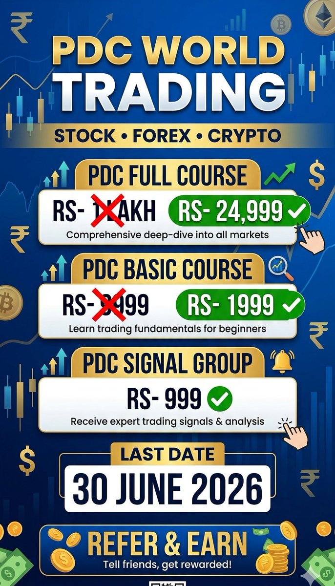 PdcChinuBuilder's tweet photo. *LAST DATE - 30 JUNE 2026*

REFER &amp; EARN 
FREE INCOME 300 DOLLAR 💰 

*PDC APPS DOWNLOAD* 
https://t.co/k9beiIWmcV

*FULL VIDEO*
https://t.co/C7hMVVa2ZM https://t.co/291j2sLfGz