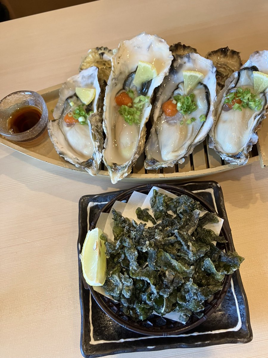SugiDisc035's tweet photo. 北上、実は海鮮も美味い店あるんです。

じゃなくて、そろそろ真面目に練習します。 https://t.co/S6EDce54qr