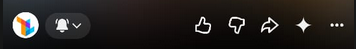 KodeBarista's tweet photo. The new design for action bar in @YouTube android app looks hideous 🫥 https://t.co/VlrFd3jdJj