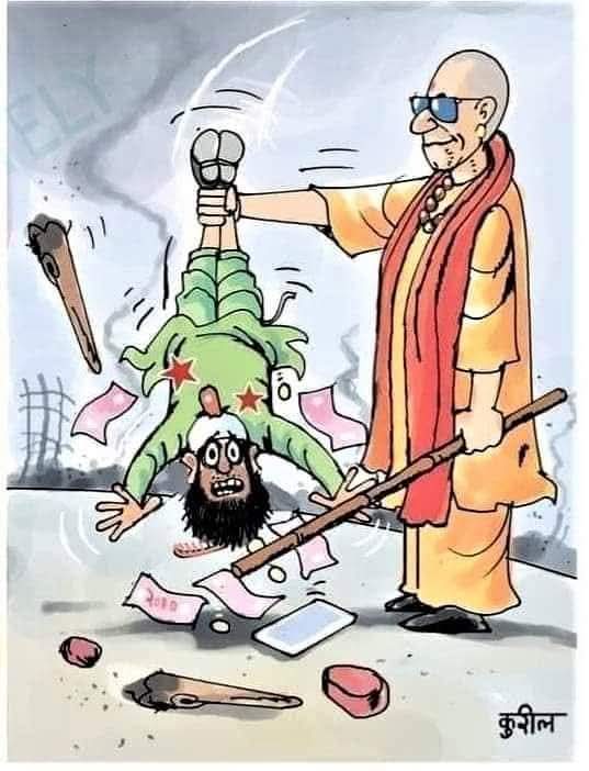 lkoabhishek's tweet photo. कठमुल्लों ये यूपी है याद रखना... https://t.co/dvhWvAhiTA