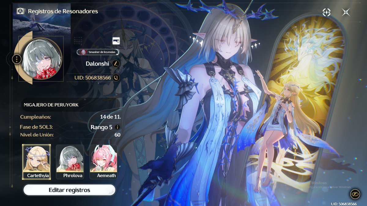 dalonshi17's tweet photo. Holi holi Soy Dalon (anteriormente alfonsiwiris) mayormente soy un jugador de gachas (Ejum genshin, star rail, zzz, wuwa y a veces el NTE)
Y a veces jugador random de fortnite (manco de corazón) 
Dejo aqui mis UID si gustan querer agregarme https://t.co/8P6Ff9XmUN