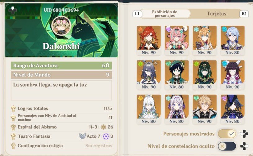 dalonshi17's tweet photo. Holi holi Soy Dalon (anteriormente alfonsiwiris) mayormente soy un jugador de gachas (Ejum genshin, star rail, zzz, wuwa y a veces el NTE)
Y a veces jugador random de fortnite (manco de corazón) 
Dejo aqui mis UID si gustan querer agregarme https://t.co/8P6Ff9XmUN