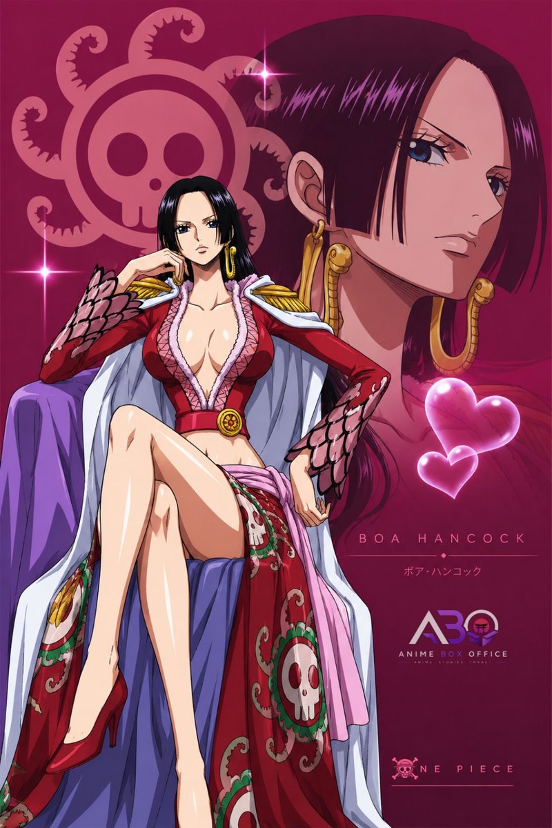 BoxOfficeGlobe's tweet photo. one piece has many beautiful characters, but boa hancock has that aura https://t.co/chS2NNOdY7
