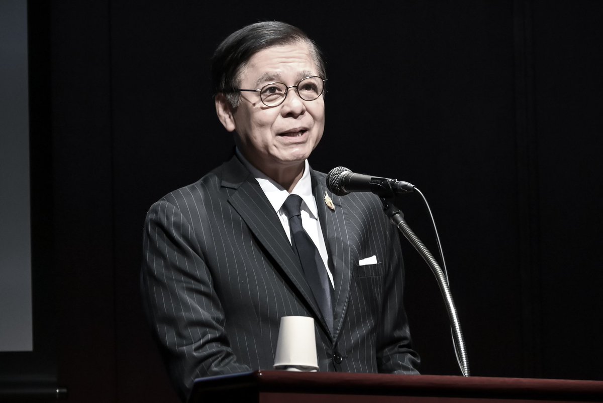 MFAThai's tweet photo. DPM/FM @SihasakPh delivered a policy speech at the National Graduate Institute for Policy Studies (GRIPS) in Tokyo, underscoring Thailand’s commitment to upholding international law and regional cooperation to address transnational crime and technological competition. He stressed Thailand’s readiness to work with Japan to maintain strategic balance in the Indo-Pacific and advance peace, stability, and prosperity throughout the region. (11 June 2026)