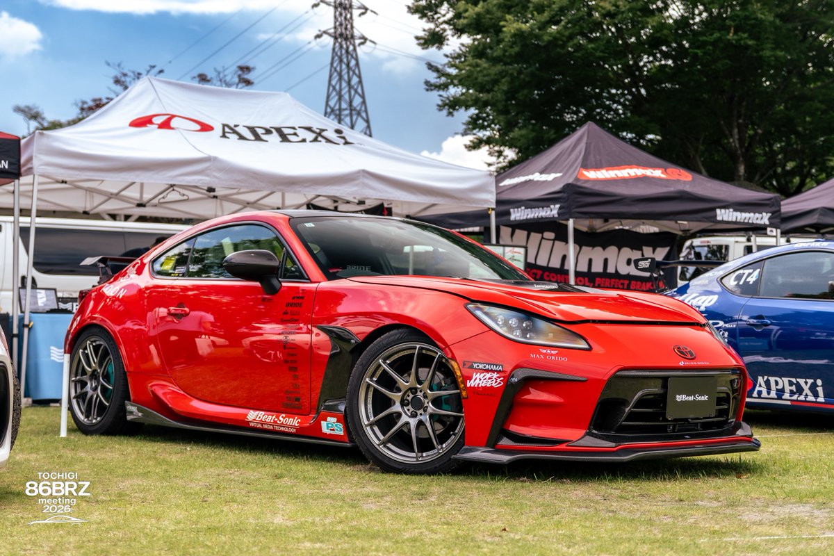 beat様 栃木86BRZミーティング2026 メーカー様デモカーのご紹介② Compressive