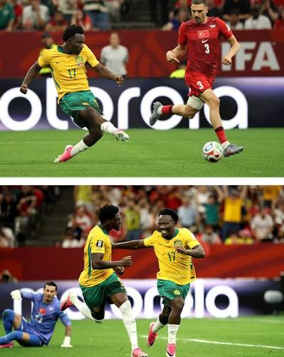 MisinfoFact's tweet photo. I see Pauline Hanson has not congratulated the Socceroos on their 2-0 victory over Türkiye, or player of the match Nestory Irankunda. Not very patriotic, and certainly not prime minister material. 

#Socceroos #FIFAWorldCup https://t.co/gVLt4TMYhR