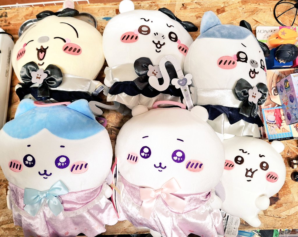 ちいかわ ぬいぐるみ入荷しました❗ 各500円になります⭕ #ちいかわ