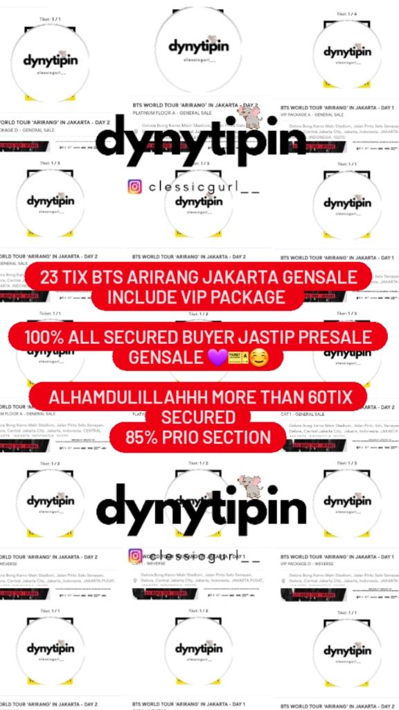 apalagisiapaa's tweet photo. Izin jumpin jastip nugu all secured bts jakarta #dynytipin ☝️☝️☺️ https://t.co/C0R2sqQlna