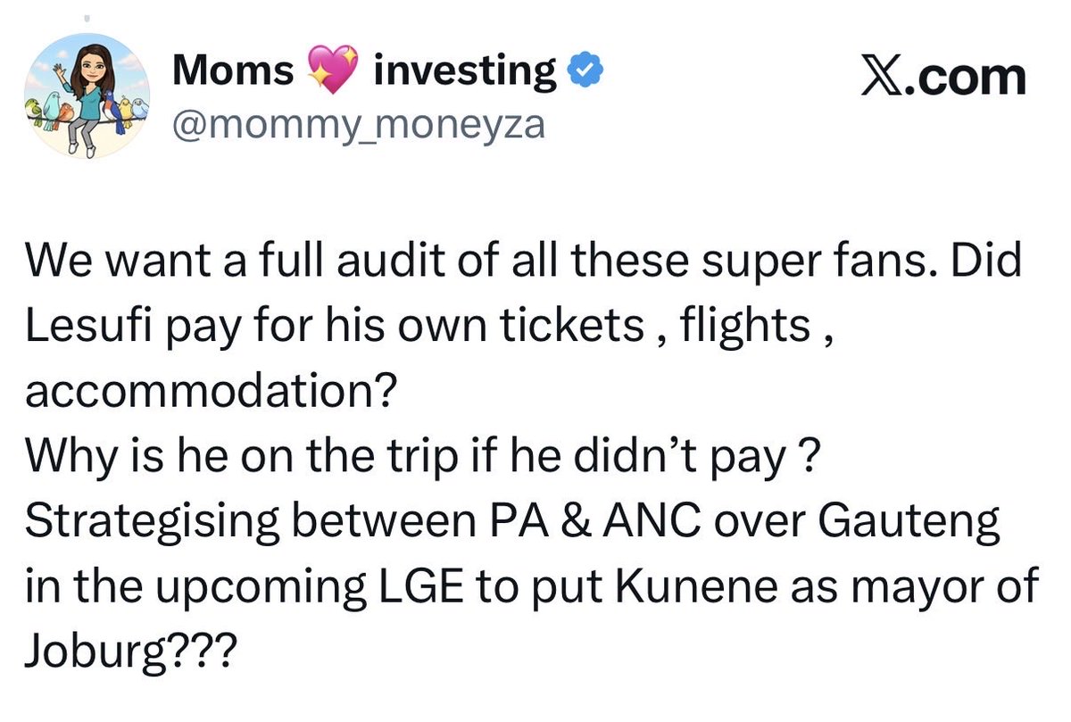 mommy_moneyza's tweet photo. I have now been blocked by Gayton McKenzie & Kenny Kunene 🫡

Please do NOT vote for Patriotic Alliance in the upcoming local elections. 

Kunene has been catastrophic as MMC of Jo’burg Roads & Transport 
He has failed at every level :

😡Took more than 2 years to complete the blast on Bree street & used a foreign owned Nigerian company to complete the work 

😡When JRA patches up potholes the very next month the same potholes reopen & are bigger & deeper. 

😡The Rea Vaya bus system is still incomplete - I suggest you go to Sandton drive outside Sandton city to see the mess TODAY 

😡Most traffic lights have been faulty & he never fixed the issues. He doesn’t remove the vagrants from the traffic lights that keep sabotaging public infrastructure. His private/public initiative of residents adopting traffic lights has collapsed & no longer exists 

Please if you live in Jo’burg & love Joburg do NOT vote for the PA!