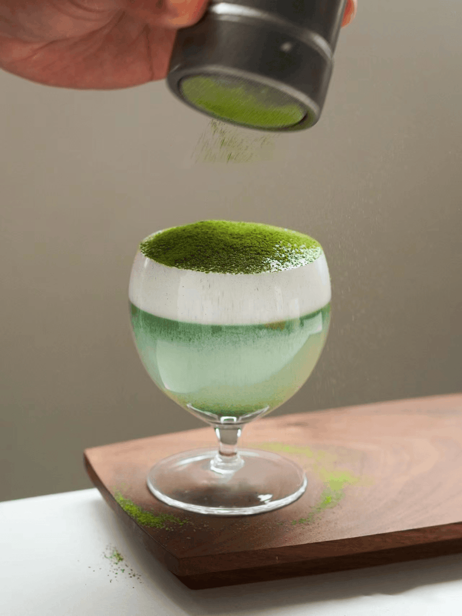 barisefe84's tweet photo. Need a quick pick-me-up Whip up this iced matcha latte: brew matcha powder, add cold milk u0026 a dash of honey, done in 2 mins! https://t.co/fig1iZGnHn