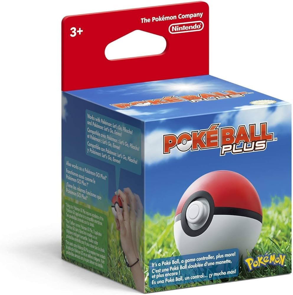 BemeEthan's tweet photo. This was kind of already a thing though. It's called the Pokeball Plus. https://t.co/vmUUS45amc