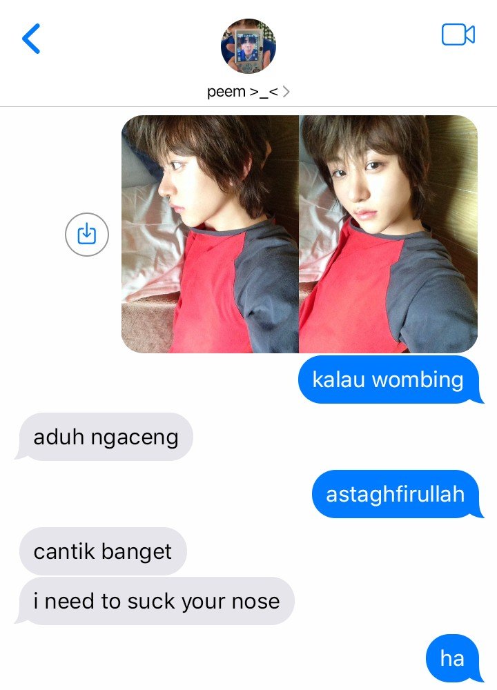 kakchaem's tweet photo. peembin agak freaky 🔞 https://t.co/2IuoOAnGM0