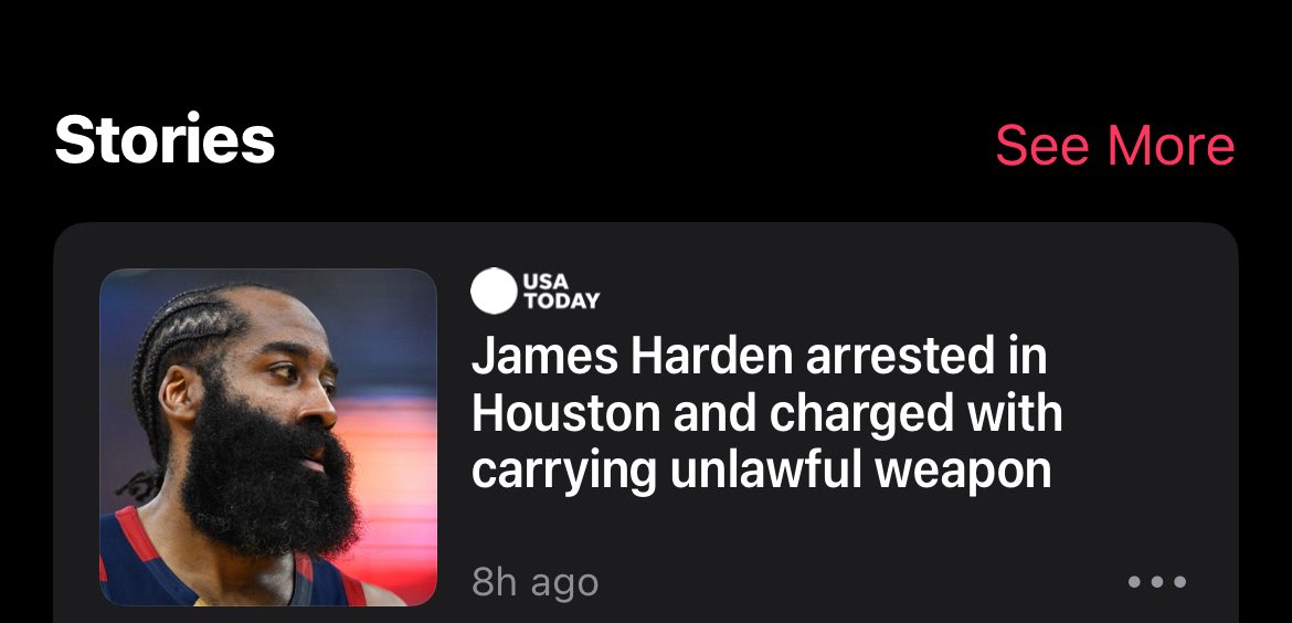 needdemracks's tweet photo. @JHarden13 DID NOT win his parlay tn 😭🤣 https://t.co/Xma9ni5WWd