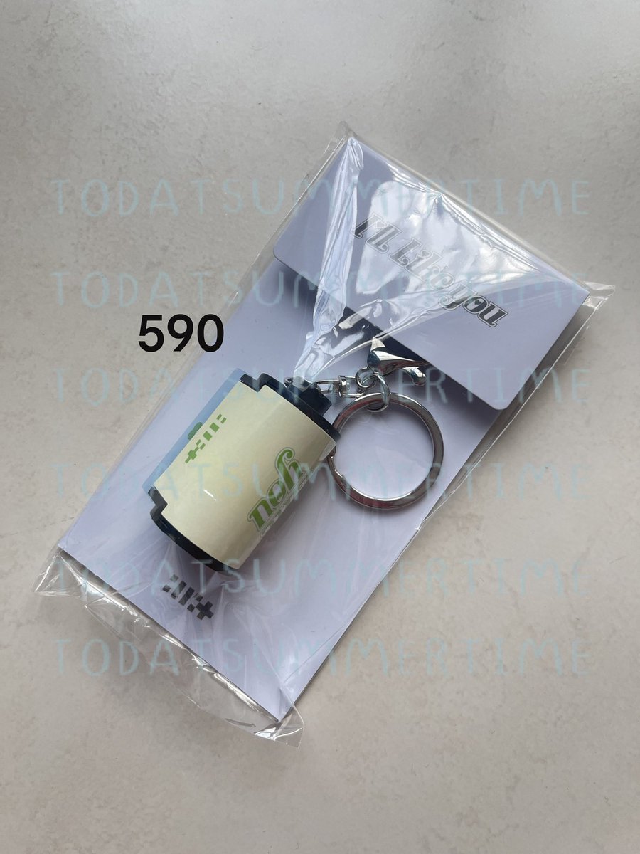 todaysummertime's tweet photo. ☁️ พร้อมส่ง
 ILLIT 2nd Mini Album [I’LL LIKE YOU] Official Merch

✅ Film Keyring *ไม่เคยแกะออกจากซีล

— 590

🌷ส่งฟรี
🌷ส่งของเสาร์-อาทิตย์

#ตลาดนัดILLIT #ตลาดนัดไอลิท ตามหา พวงกุญแจ คีย์ริง https://t.co/XcI7UJsPEr