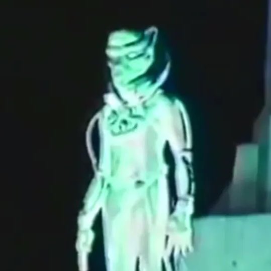 NickHintonn's tweet photo. Did you know the closing ceremony of the 1984 Summer Olympics featured a UFO and a 7-foot tall alien? Was this just entertainment? Or was it predictive programming? https://t.co/KbGJfKvQSm
