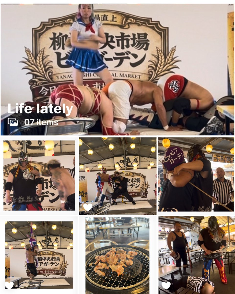 maimi06's tweet photo. プロレスが見たくて🤼‍♂️
柳橋中央市場ビヤガーデンに行って来ました😊

お一人様ですけど…なにか( ≖ᴗ≖​)ﾆﾔｯ

 #柳橋中央市場ビヤガーデン 
 #癒やしプロレス https://t.co/jxzEJ5Ie9n