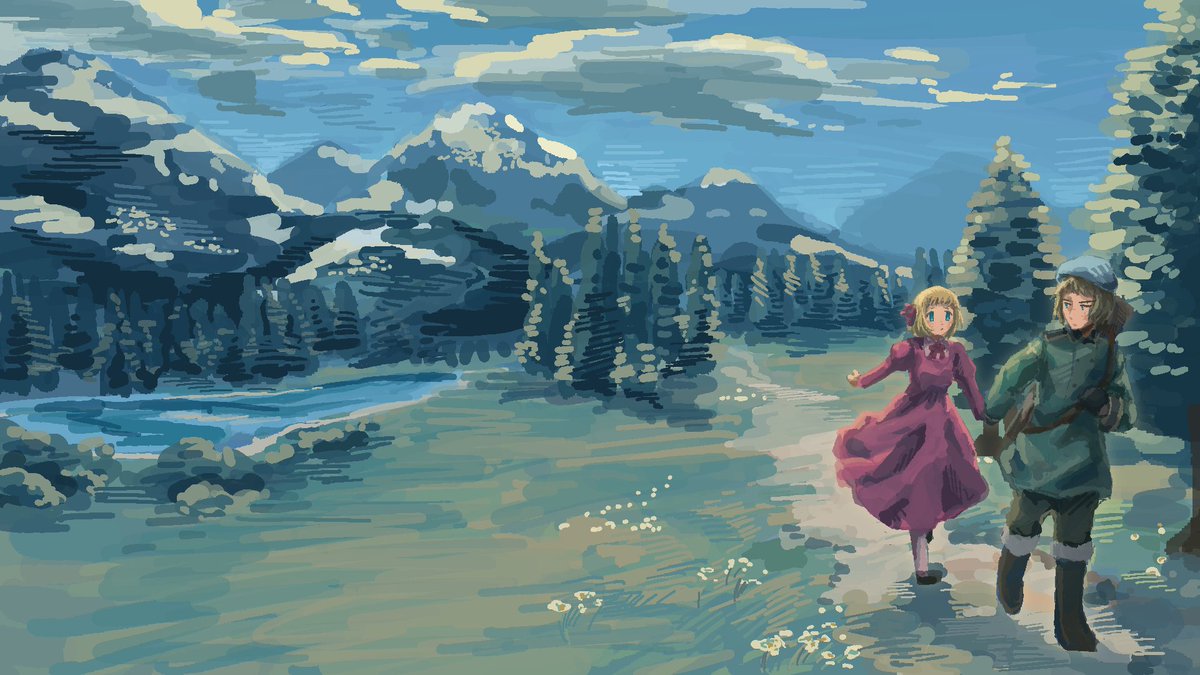10mate0's tweet photo. #aphliechtenstein #aphswitzerland #hetalia https://t.co/7GyUigJmEp