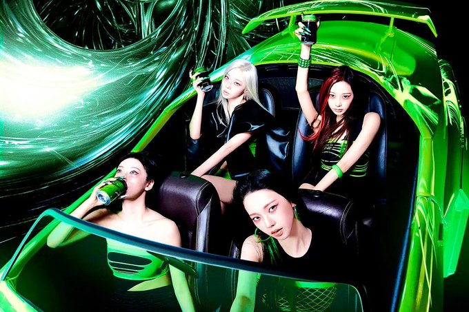 _Kpop_Stats_'s tweet photo. “Camouflage” by #aespa debuts at #60 on the Billboard Korea Hot 100. https://t.co/pic2bHSGzv