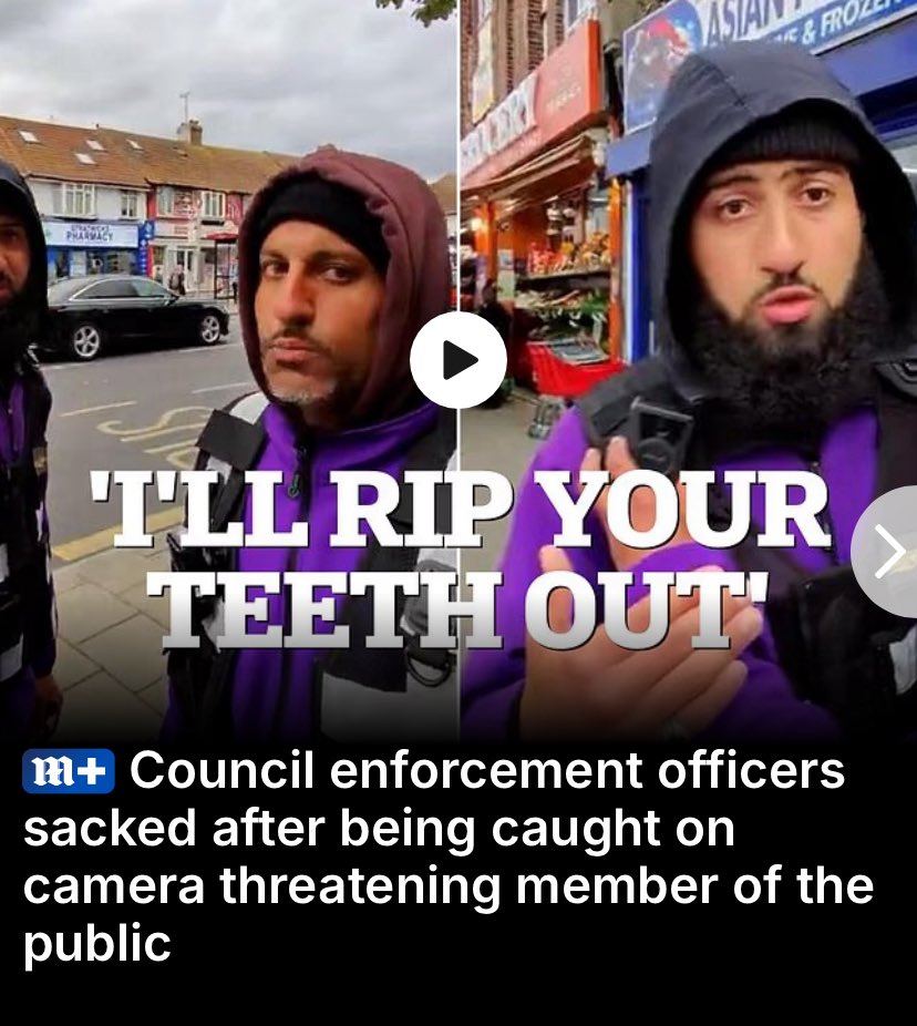 NickBuckleyMBE's tweet photo. What happens when councils recruit low IQ violent idiots because more brown people are needed for DEI? https://t.co/XwVCbdzrQi