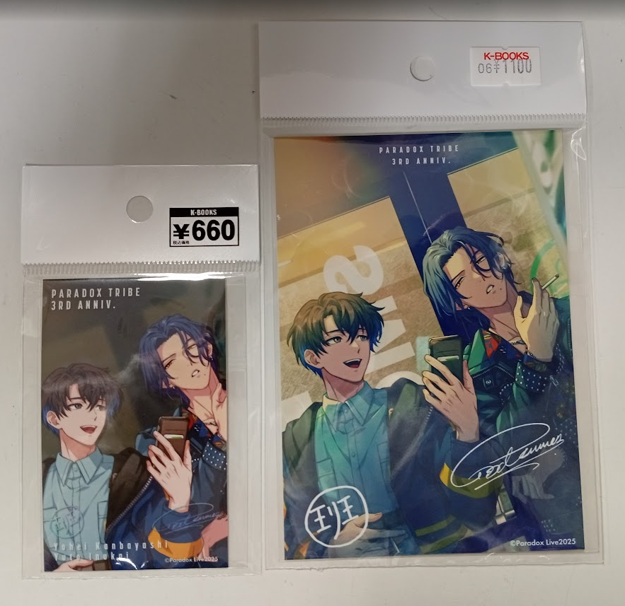 入荷情報】 Paradox Live 💜パラトラ4周年記念 オーロラ缶バッジ 忠成