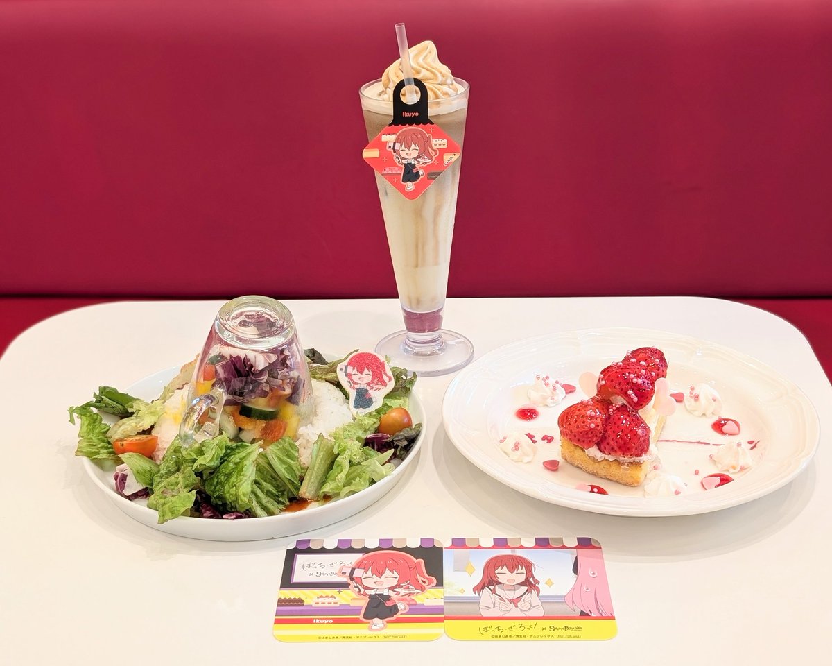 nonko9026's tweet photo. ぼっち・ざ・ろっく！ ×  スイパラ 
🩷🍛💛️🧀🩵🥞❤🍓
３回目のスイパラでメニュー全制覇！！！
ぼっちでしたがカラフルで幸せなランチできた🌱 https://t.co/obPdd5PwEp
