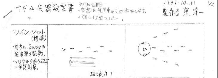 REONIDASPARTANS's tweet photo. サンダーフォース４祭り。
見つかりましたよ。
自分のHDDからは見つけられませんでしたが、2020年あたりにSEGAの奥成さんとやり取りしていたメッセンジャーの中に張りつけてましたｗ

とゆうわけで、当時の資料をちょびだししてゆきます。

祭りまであと1.5カ月ほどあるので、少しずつｗ https://t.co/lmlozirBqk