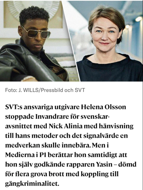 Stort_allvar's tweet photo. Det är skillnad mellan laglydigt högerfolk och kriminella rappare....
Åtminstone enligt "oberoende" SVT... https://t.co/eruTJIG1ir