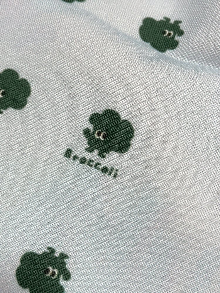 kmt_sts_'s tweet photo. ちみけもの発売が迫って来たので🥦みのある生地を発注した！
取り敢えずスタイ作る💪✨ https://t.co/J6wbbVfN7B