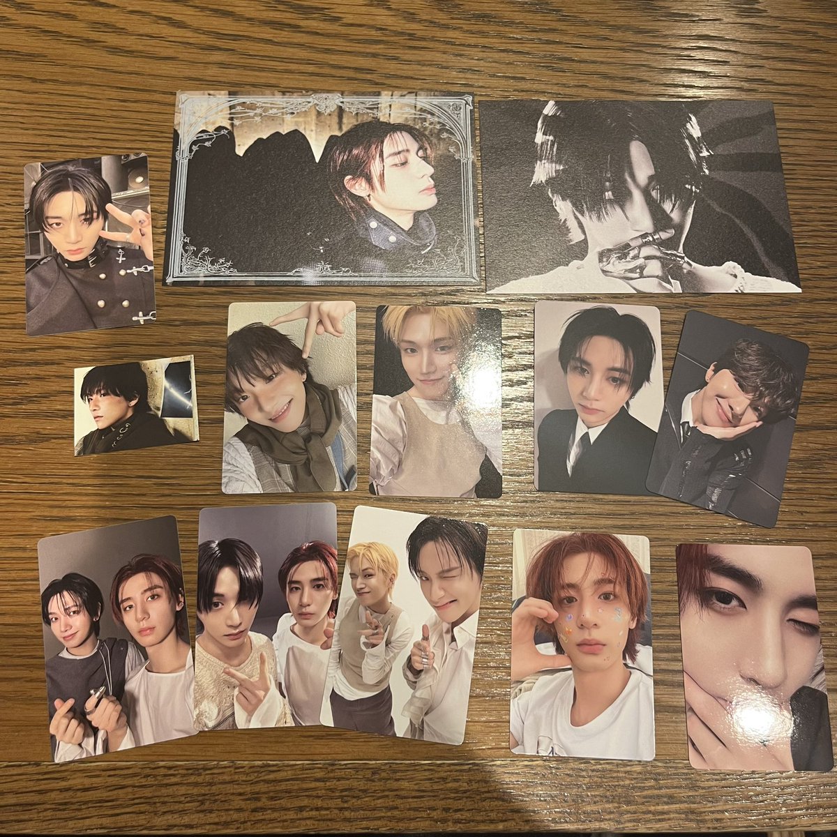 m_2302k's tweet photo. BOYNEXTDOOR ボイネク ボネクド HOME トレカ 特典 交換

【譲】　画像のもの（リウ ジェヒョン テサン イハン ウナク）

【求】　同種 ソンホ

現在渋谷におります😌
お気軽にリプまたはDMお待ちしております🍀
 #boynextdoor交換 https://t.co/XUgQeTJo5Q