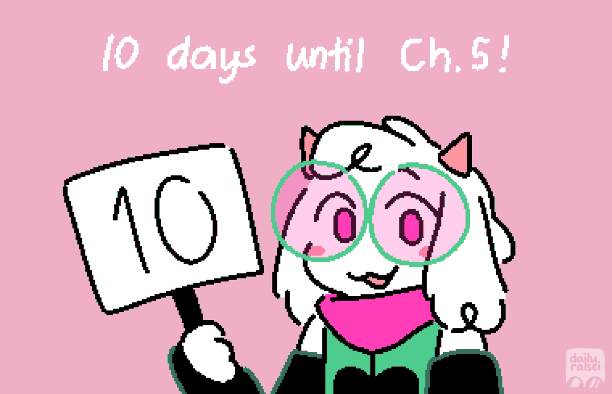 daily ralsei tweet media