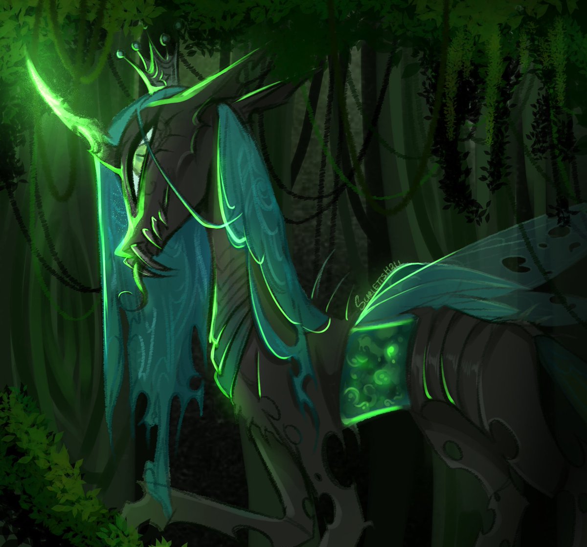 ScarlettsH3ll's tweet photo. Bug mama 

#chrysalis #mlpqueenchrysalis #mlpchrysalis #mlpfim #mlp https://t.co/TxLGvAHPbX