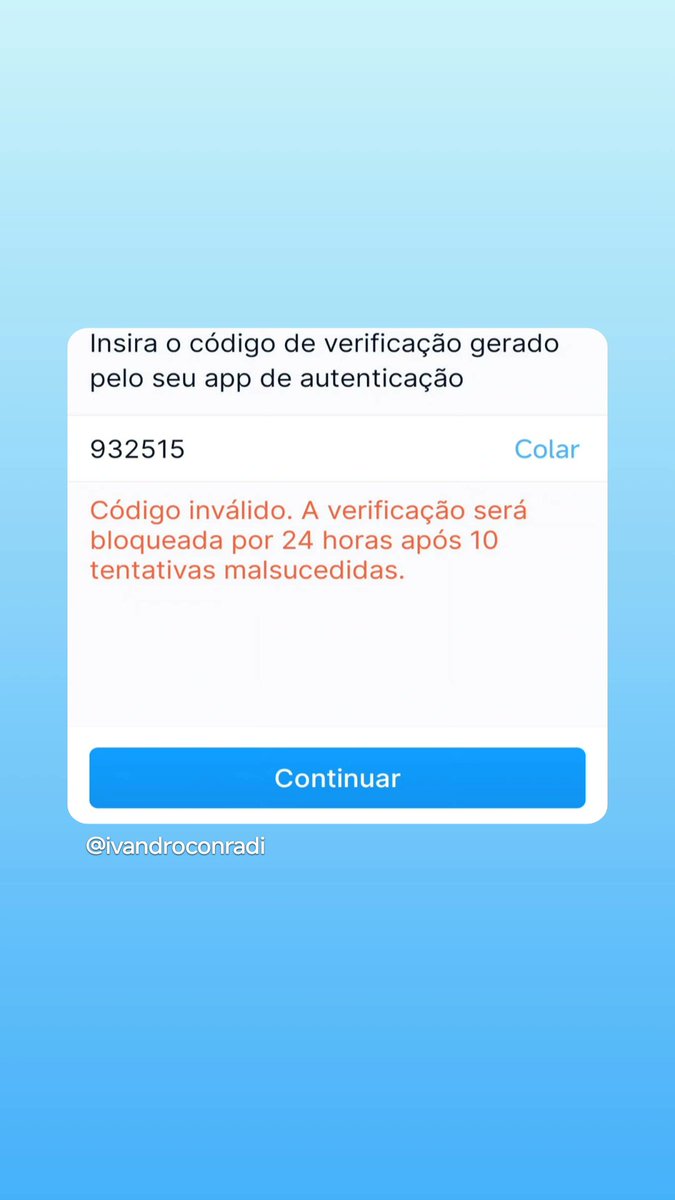 Ivandro Conradi tweet media